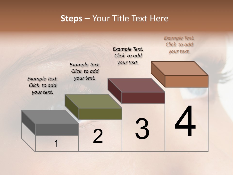 Makeup Portrait Bright PowerPoint Template