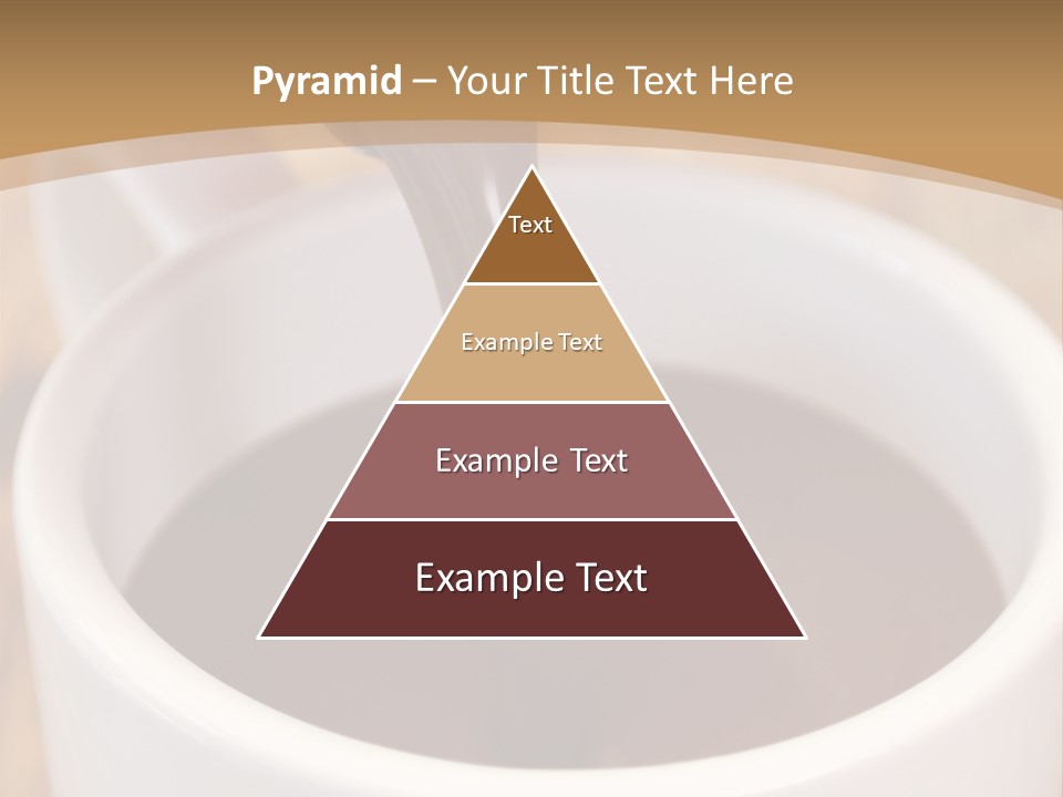 Creamy Chocolate Food PowerPoint Template