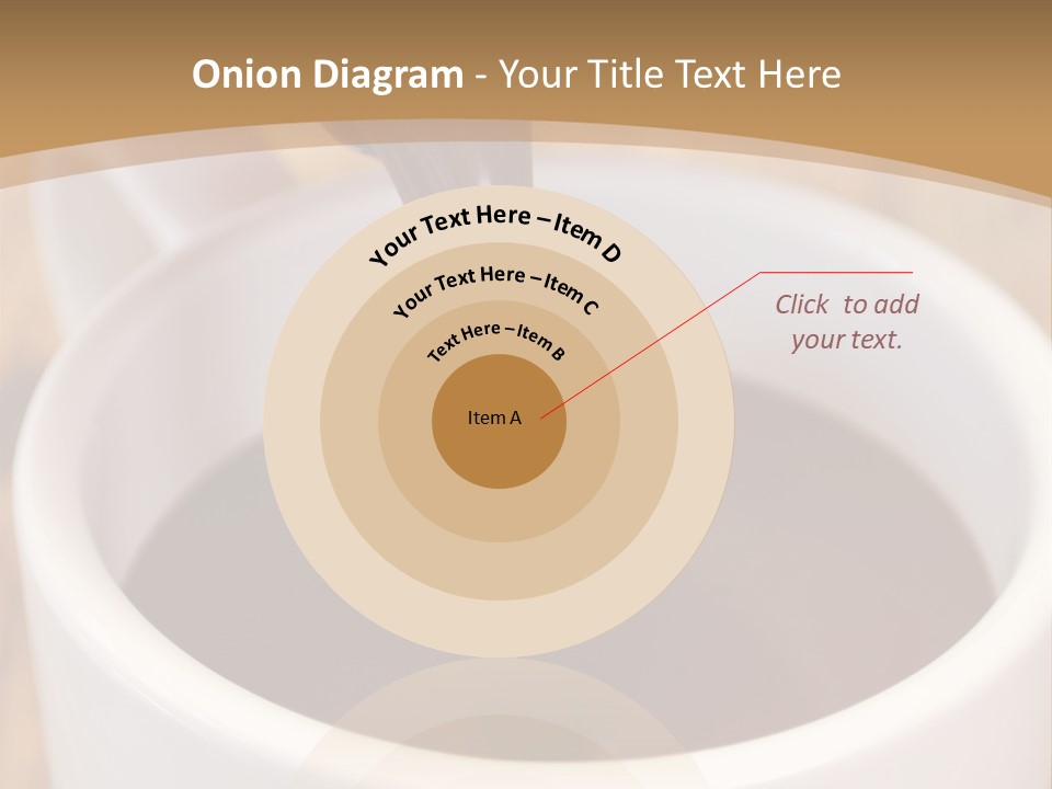 Creamy Chocolate Food PowerPoint Template