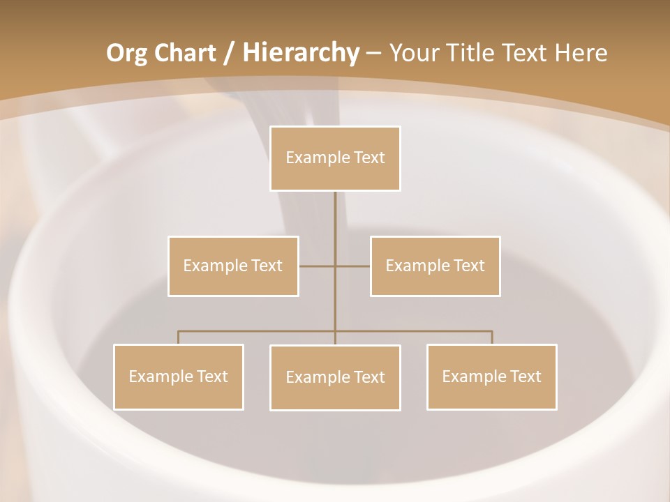 Creamy Chocolate Food PowerPoint Template