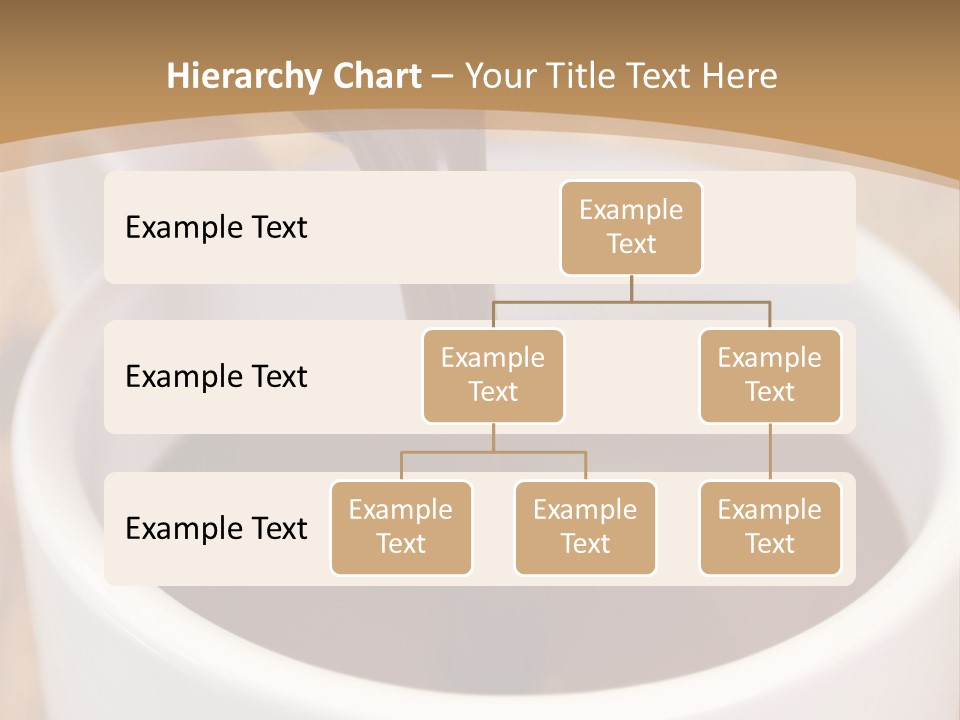 Creamy Chocolate Food PowerPoint Template