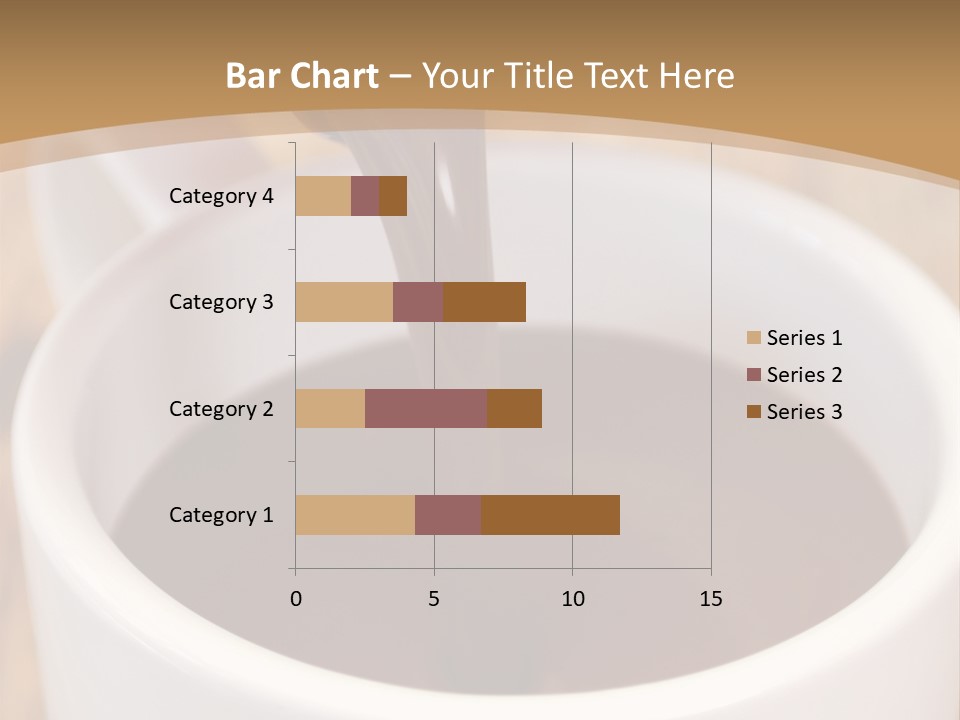 Creamy Chocolate Food PowerPoint Template