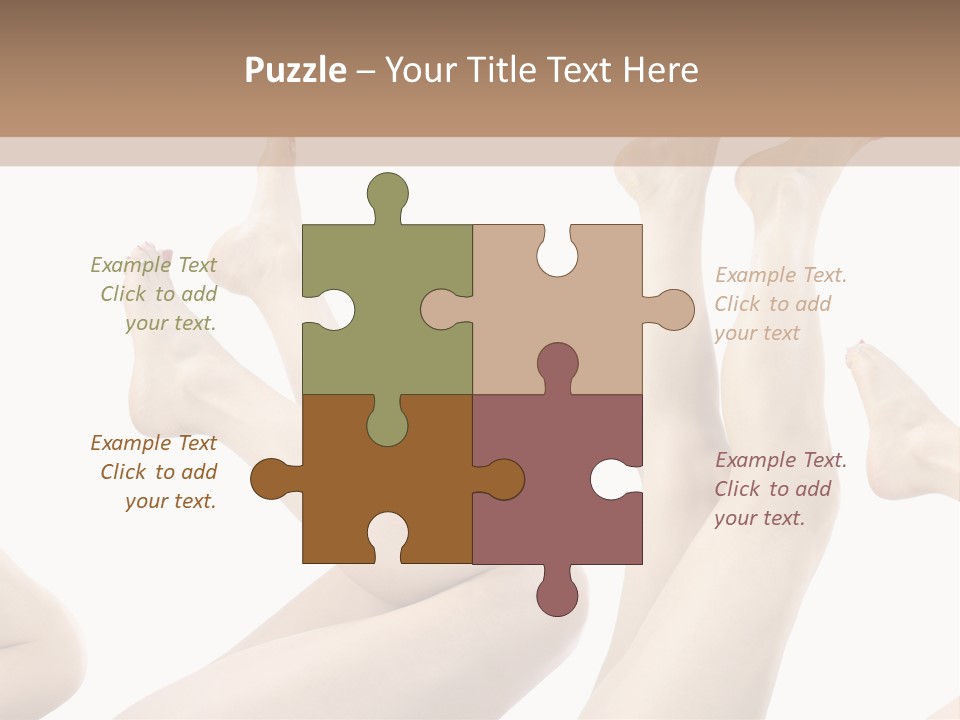 Health Woman Soft PowerPoint Template