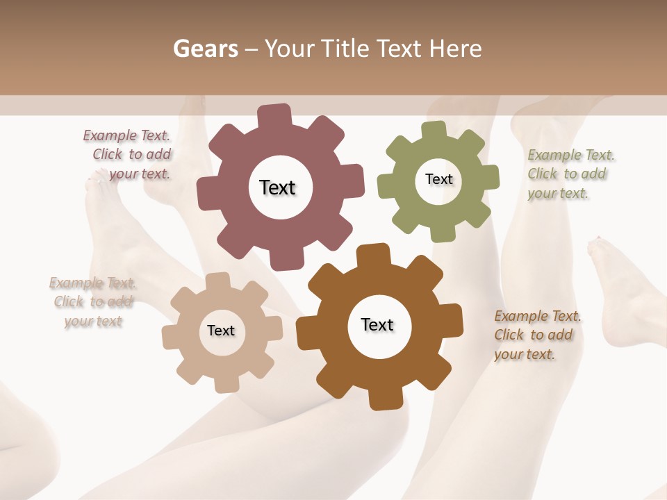 Health Woman Soft PowerPoint Template