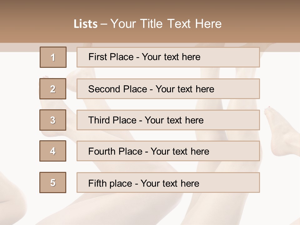 Health Woman Soft PowerPoint Template