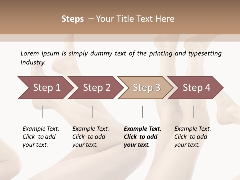 Health Woman Soft PowerPoint Template