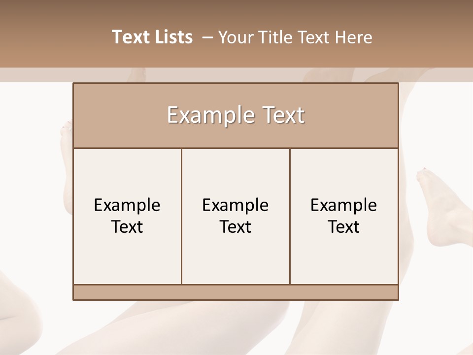 Health Woman Soft PowerPoint Template