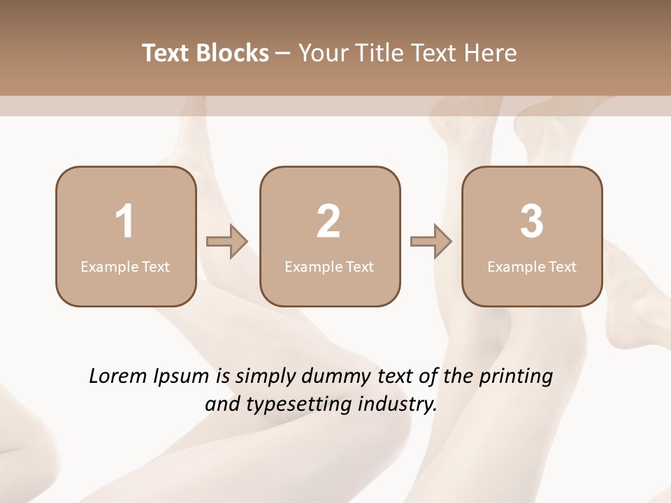 Health Woman Soft PowerPoint Template