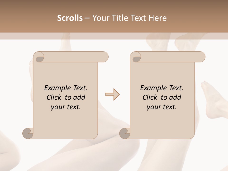 Health Woman Soft PowerPoint Template