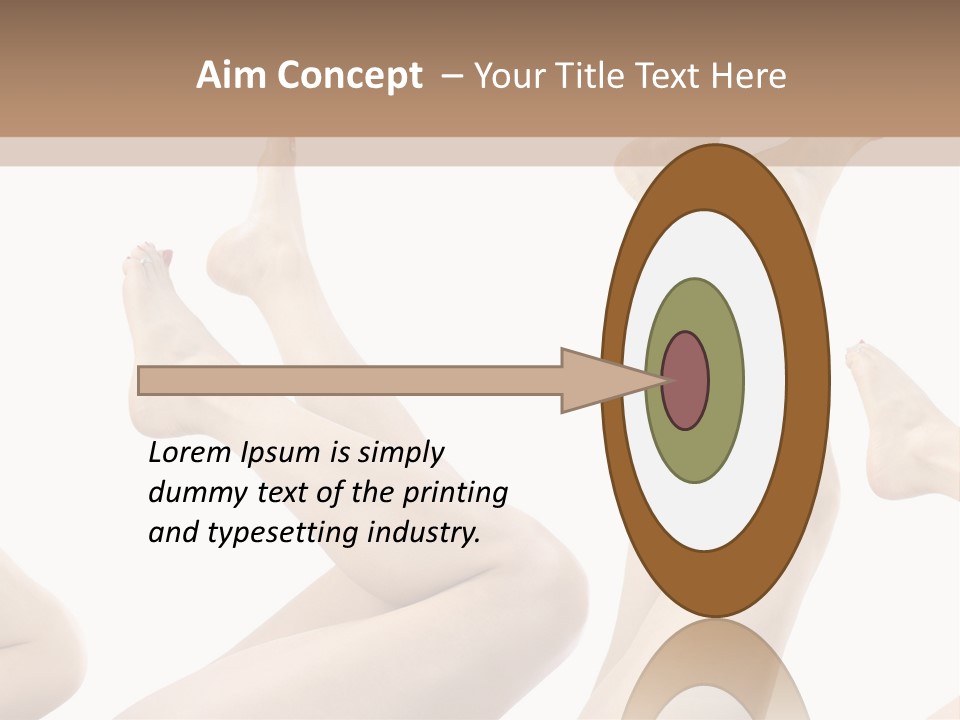 Health Woman Soft PowerPoint Template