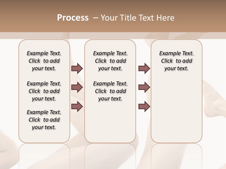 Health Woman Soft PowerPoint Template