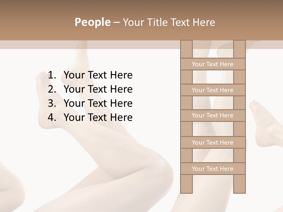 Health Woman Soft PowerPoint Template