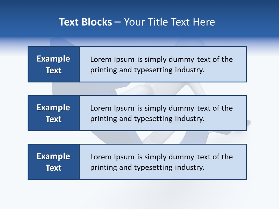 A Person Is Climbing Up A Blue Arrow PowerPoint Template