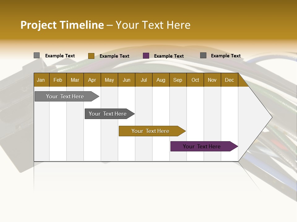 Communication Cord Seal PowerPoint Template