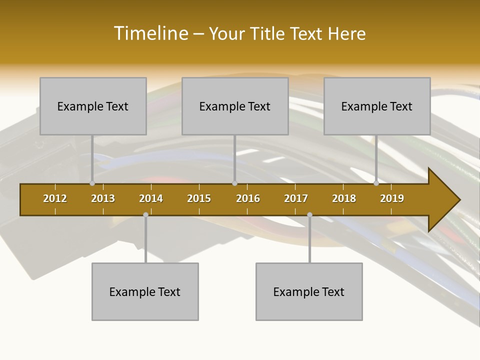 Communication Cord Seal PowerPoint Template