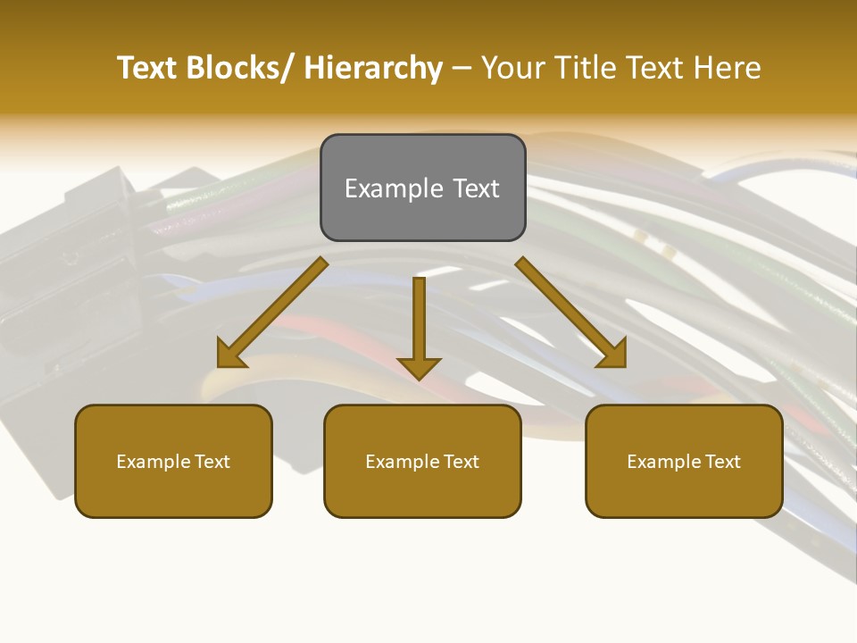 Communication Cord Seal PowerPoint Template