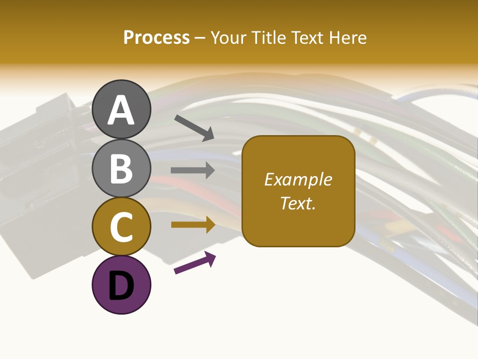 Communication Cord Seal PowerPoint Template