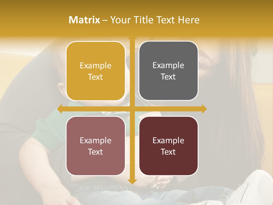 Face Cute Preschool PowerPoint Template