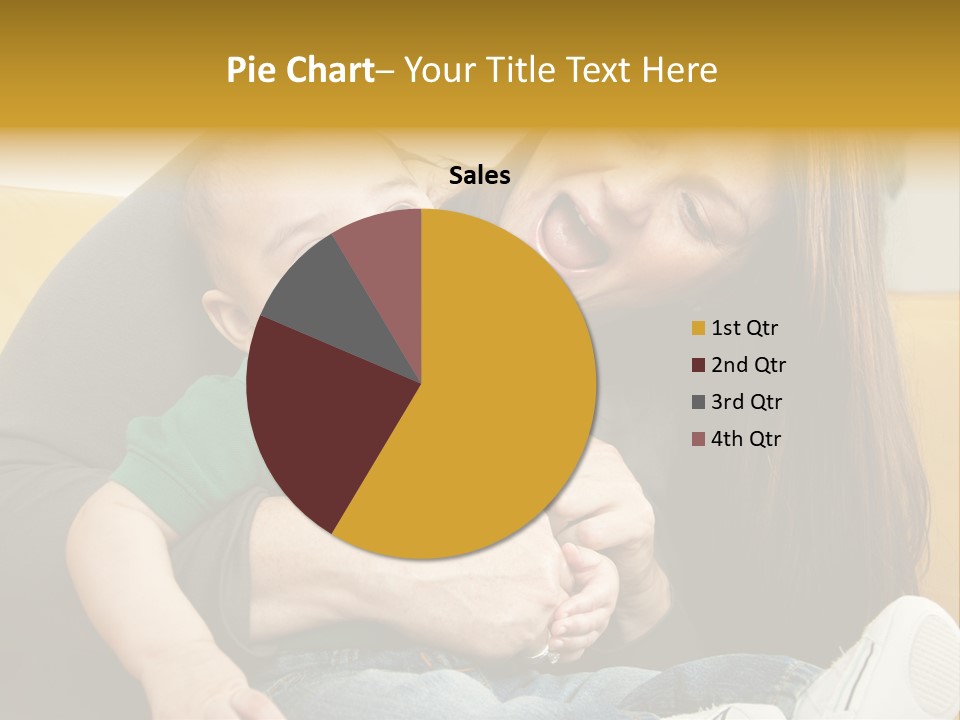 Face Cute Preschool PowerPoint Template