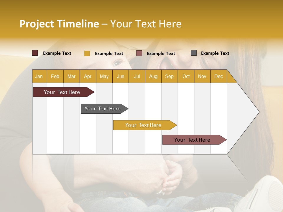 Face Cute Preschool PowerPoint Template