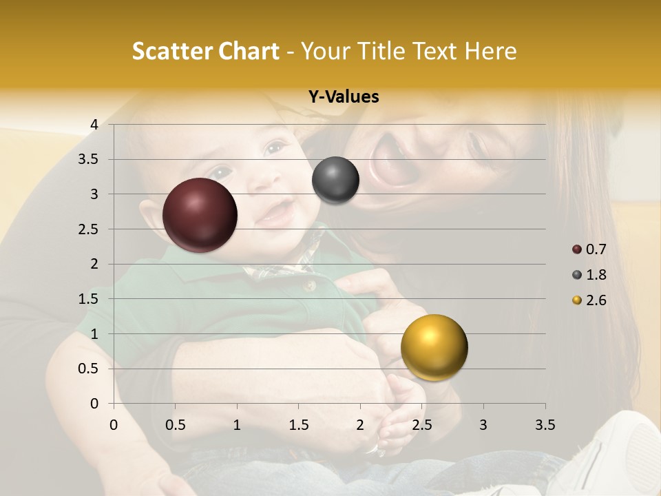 Face Cute Preschool PowerPoint Template