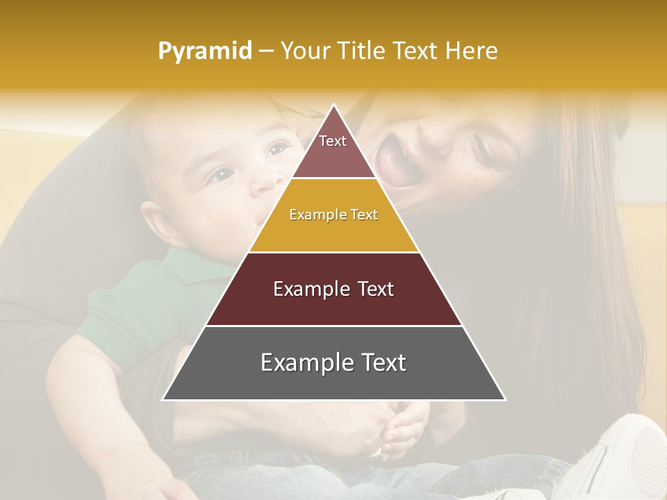 Face Cute Preschool PowerPoint Template