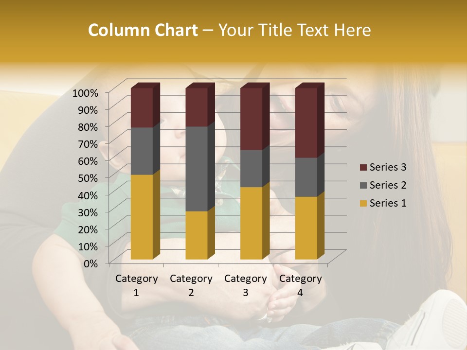 Face Cute Preschool PowerPoint Template