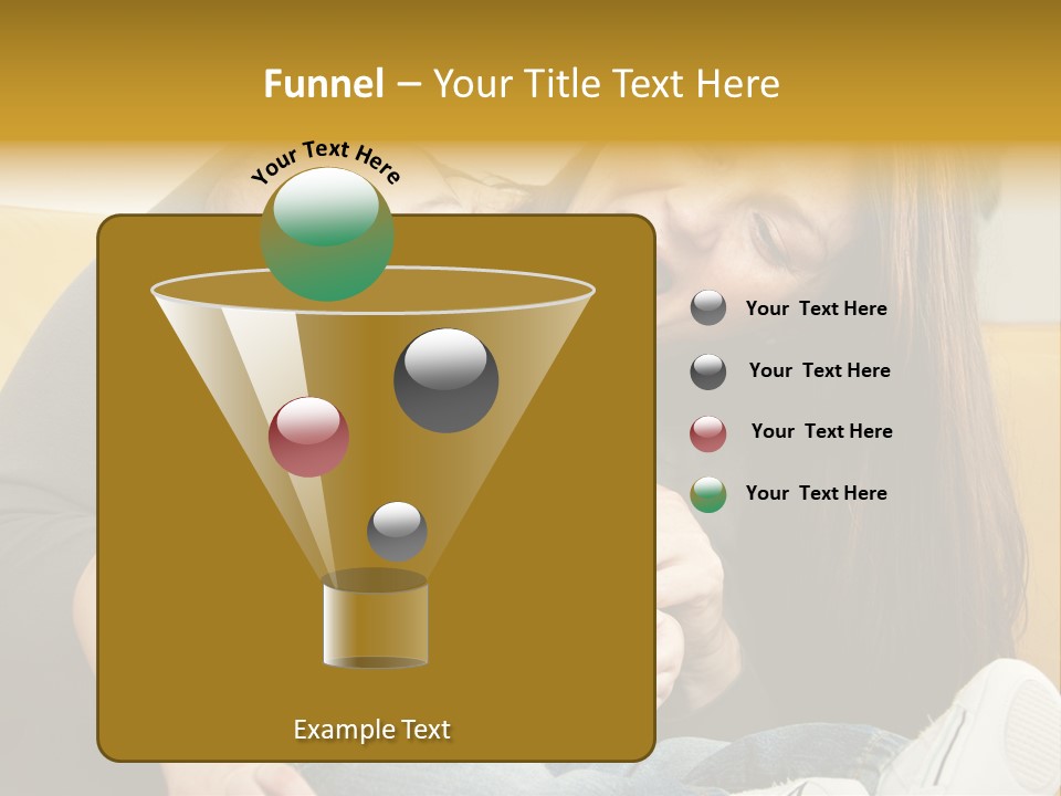 Face Cute Preschool PowerPoint Template