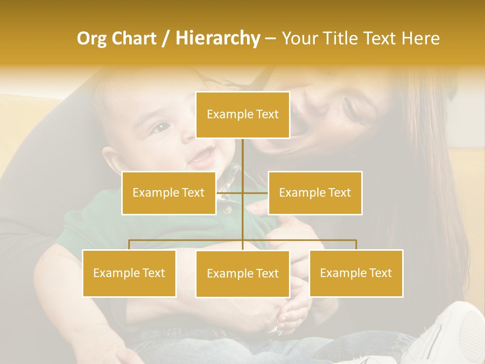 Face Cute Preschool PowerPoint Template