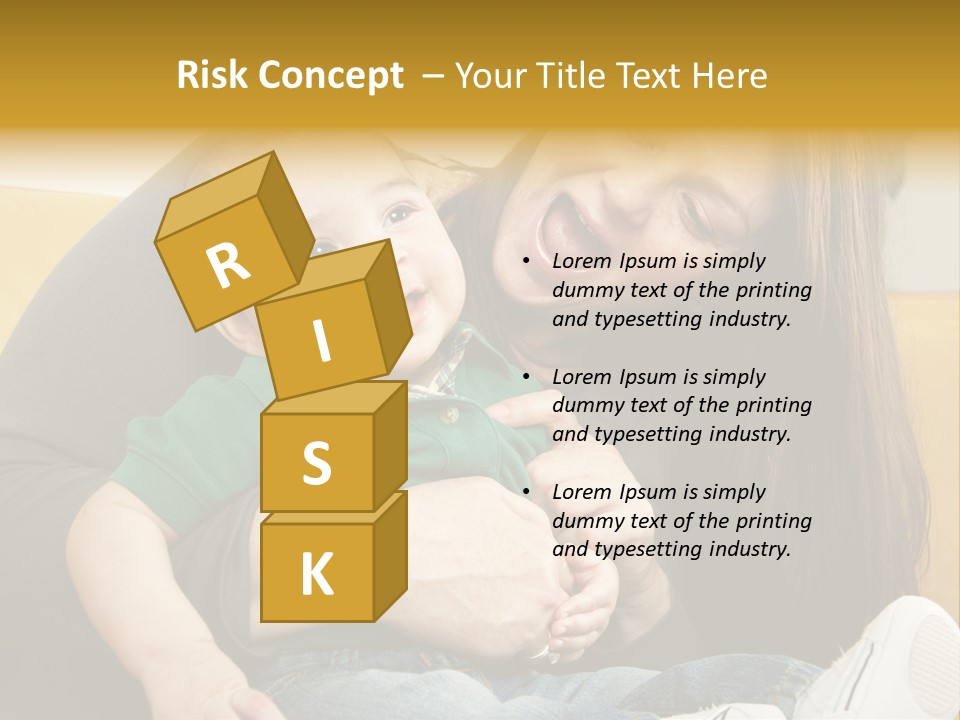 Face Cute Preschool PowerPoint Template