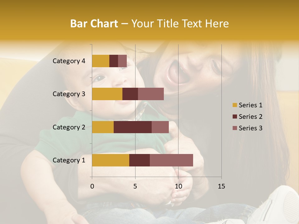 Face Cute Preschool PowerPoint Template