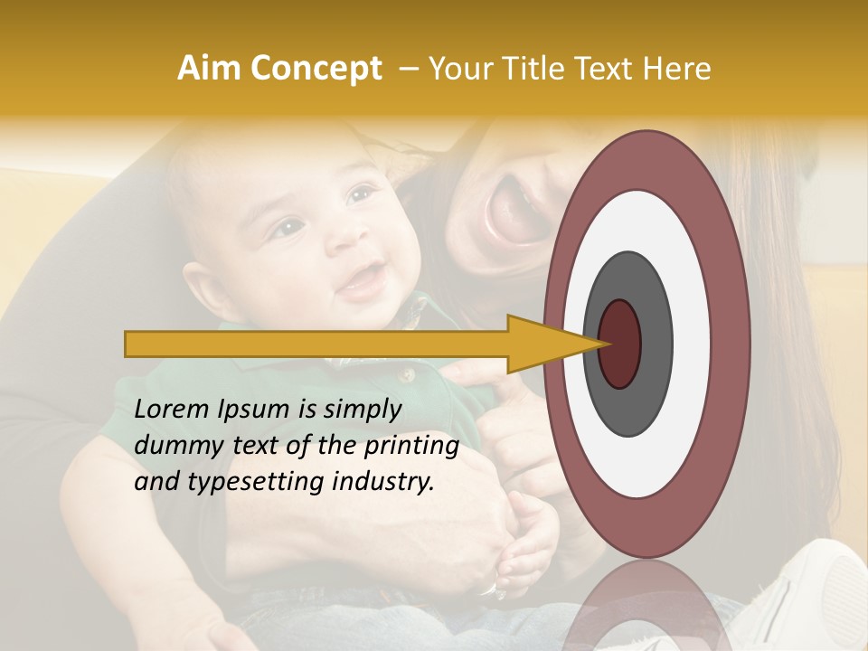 Face Cute Preschool PowerPoint Template