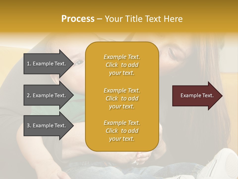 Face Cute Preschool PowerPoint Template