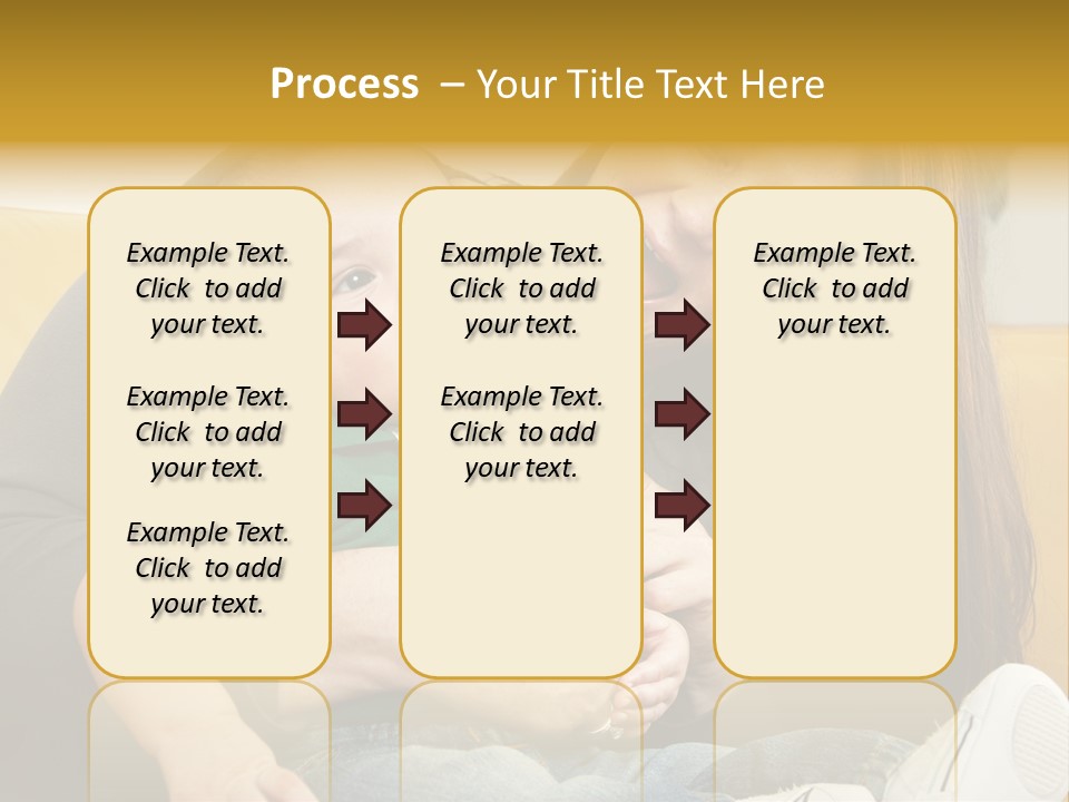 Face Cute Preschool PowerPoint Template