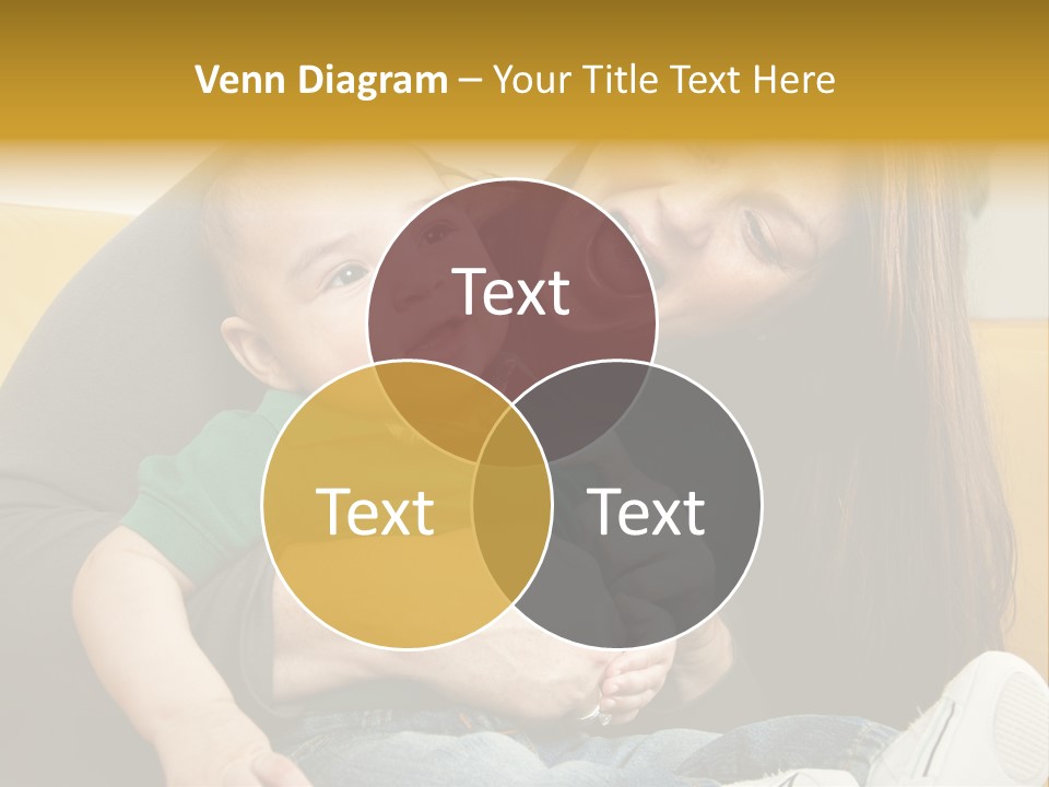 Face Cute Preschool PowerPoint Template