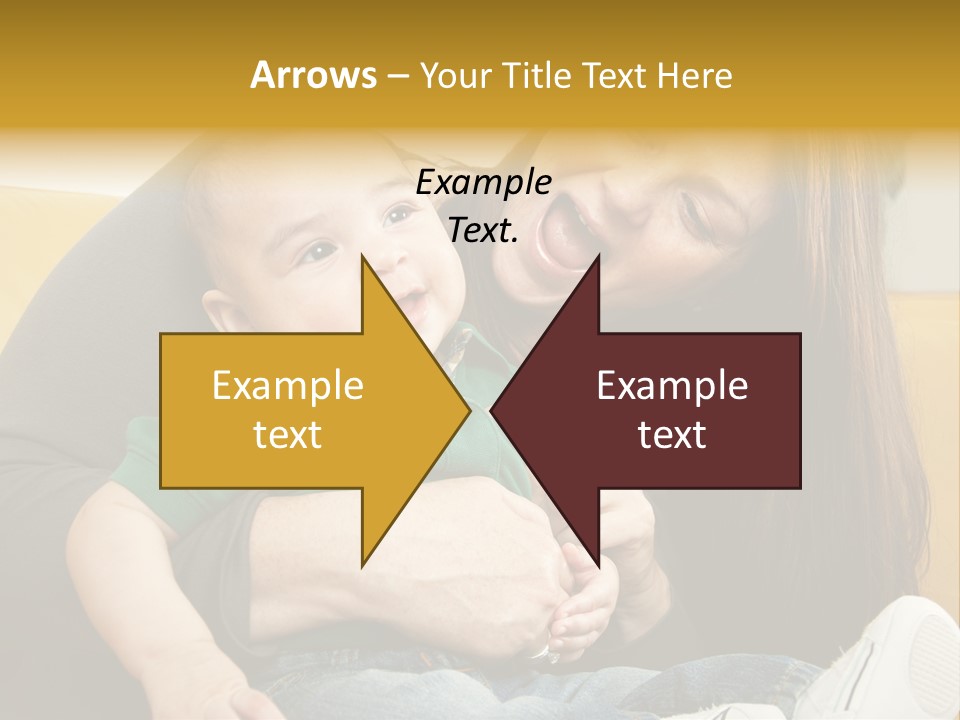 Face Cute Preschool PowerPoint Template