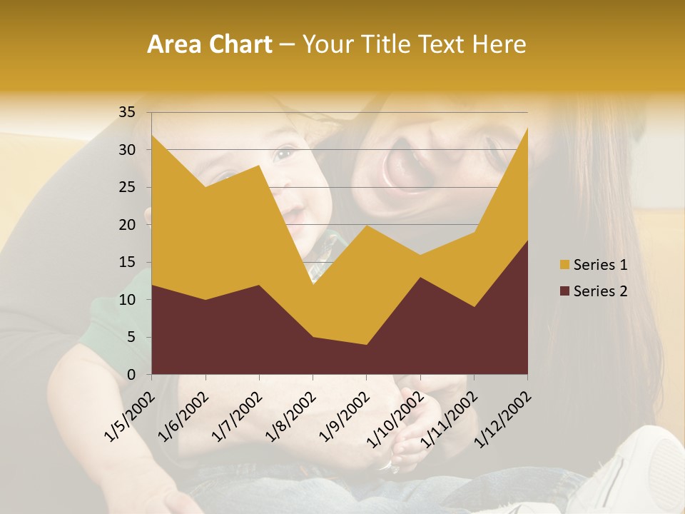 Face Cute Preschool PowerPoint Template