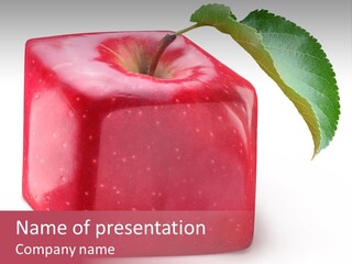 Leaf Dew Modification PowerPoint Template