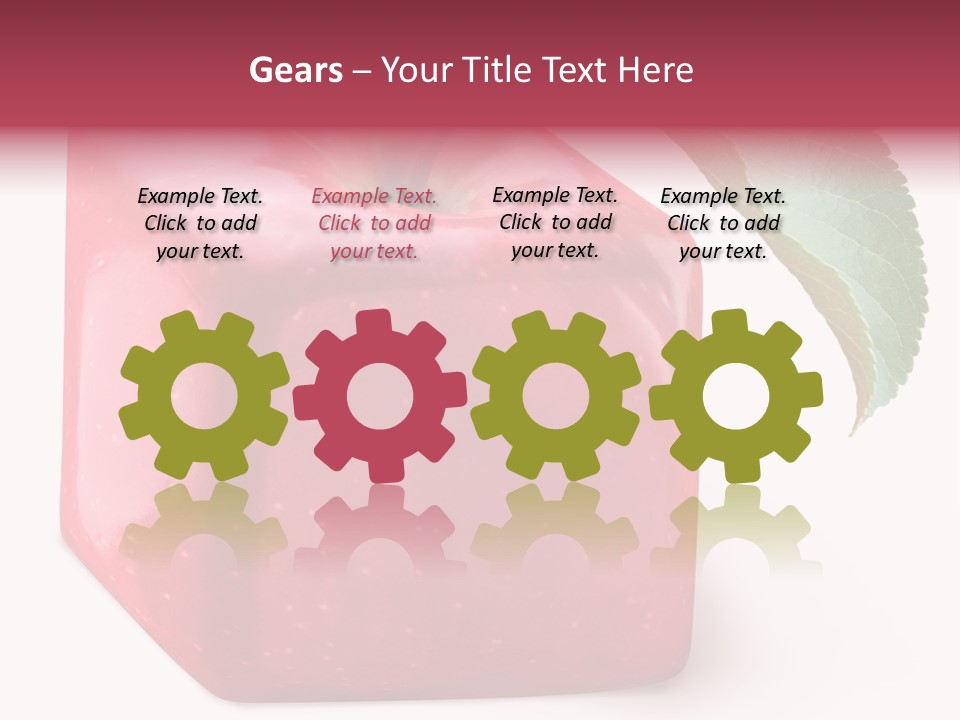 Leaf Dew Modification PowerPoint Template