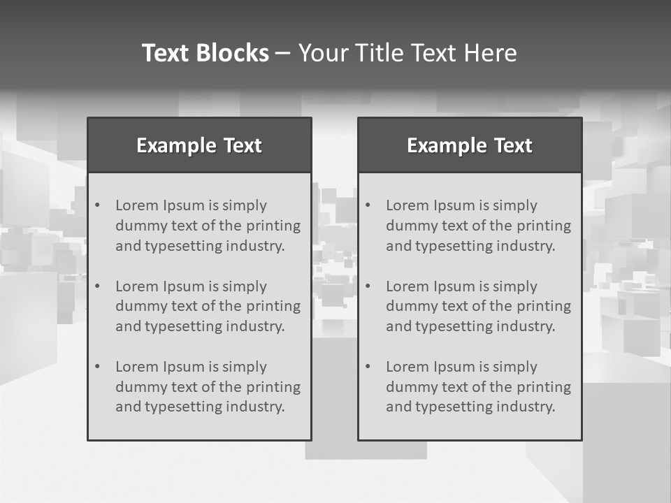 Render Reflection Concepts PowerPoint Template
