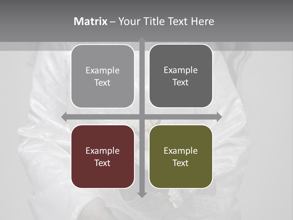 White Snow Washington PowerPoint Template