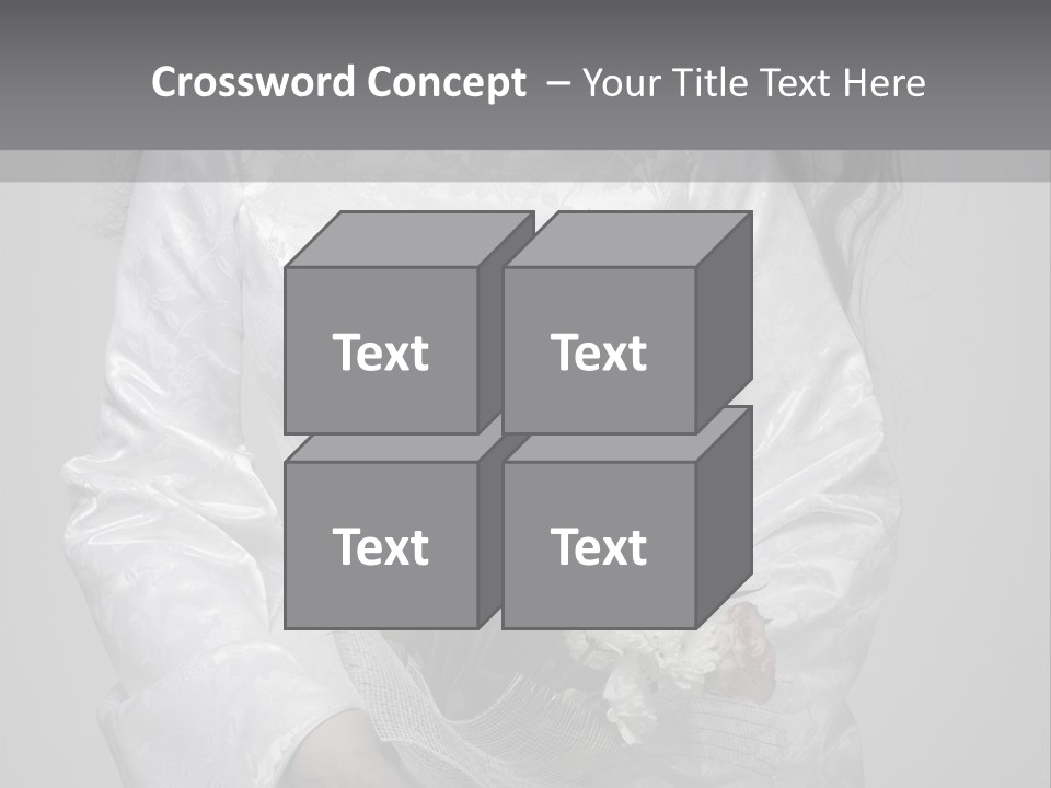 White Snow Washington PowerPoint Template