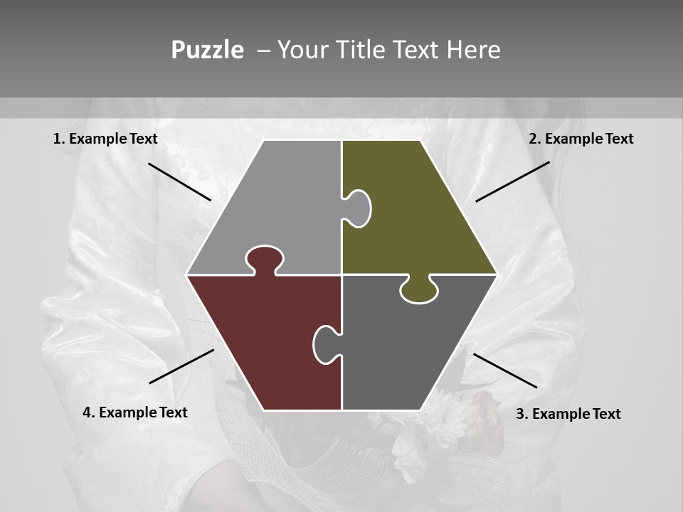 White Snow Washington PowerPoint Template