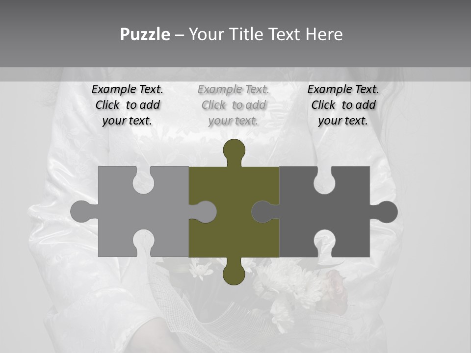 White Snow Washington PowerPoint Template