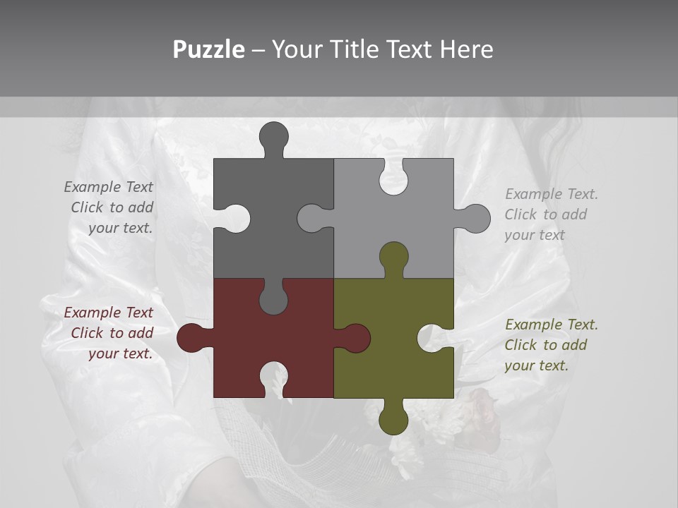 White Snow Washington PowerPoint Template