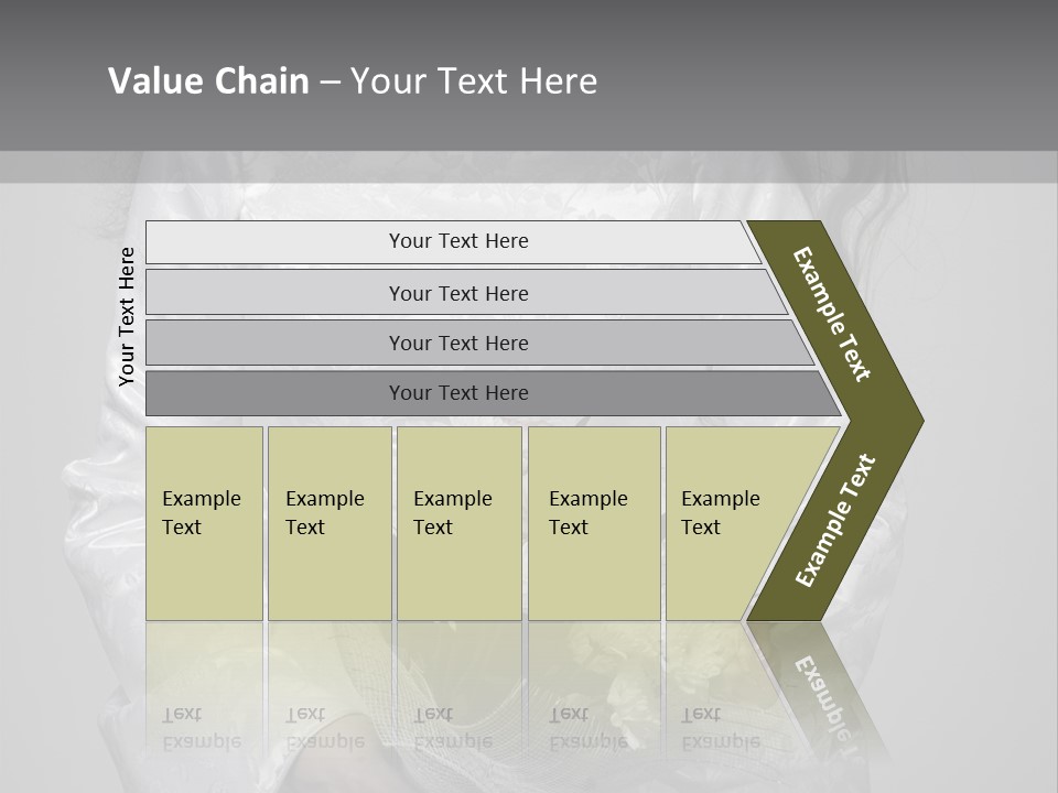White Snow Washington PowerPoint Template