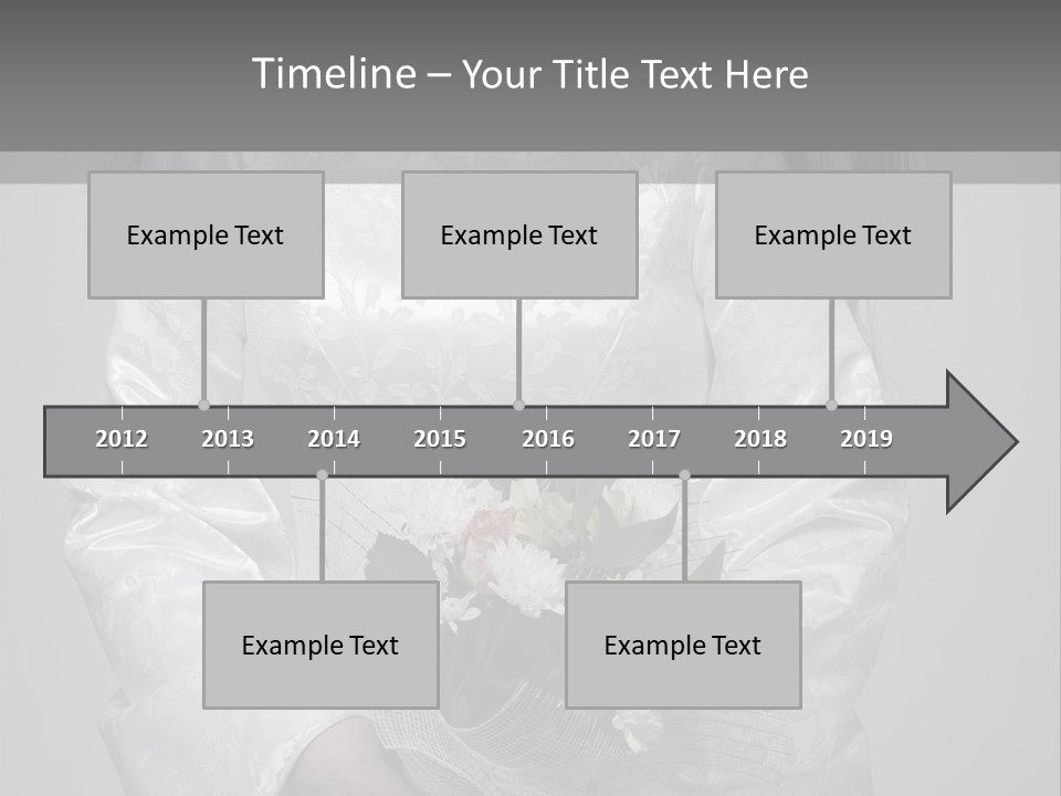 White Snow Washington PowerPoint Template