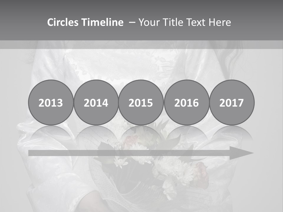 White Snow Washington PowerPoint Template