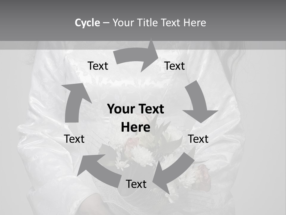 White Snow Washington PowerPoint Template