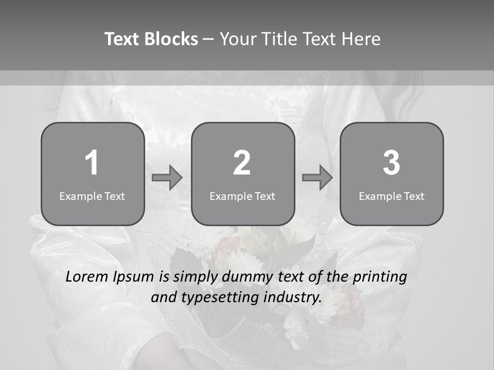 White Snow Washington PowerPoint Template